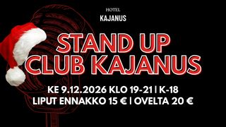 Stand Up Club Kajanus ke 9.12.2026