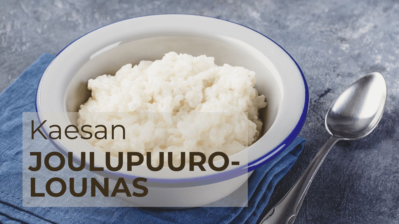 Kaesan joulupuurolounas