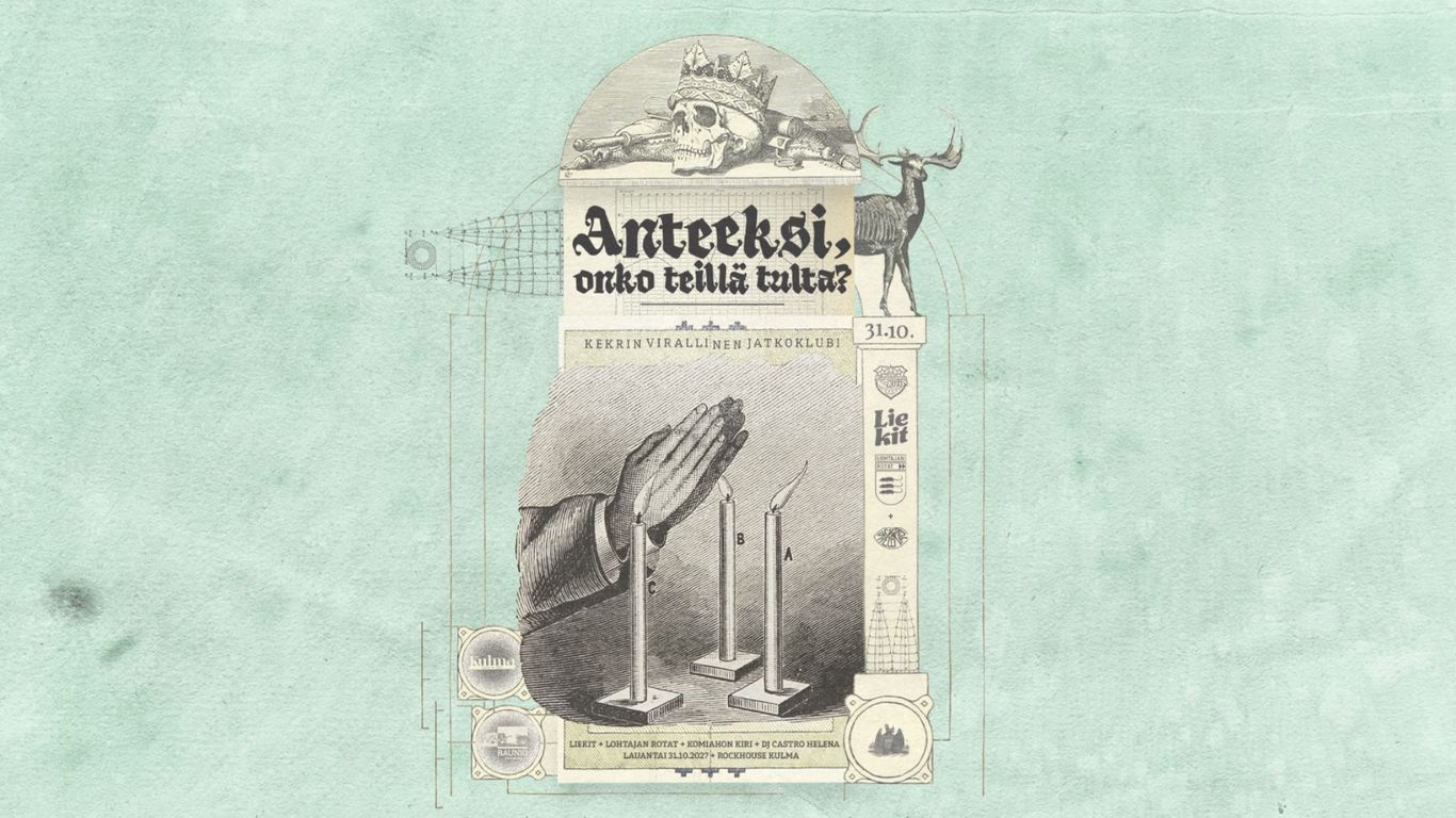 "Anteeksi, onko tellä tulta?" -klubi (vol.1.) - Kekrin virallinen jatkoklubi