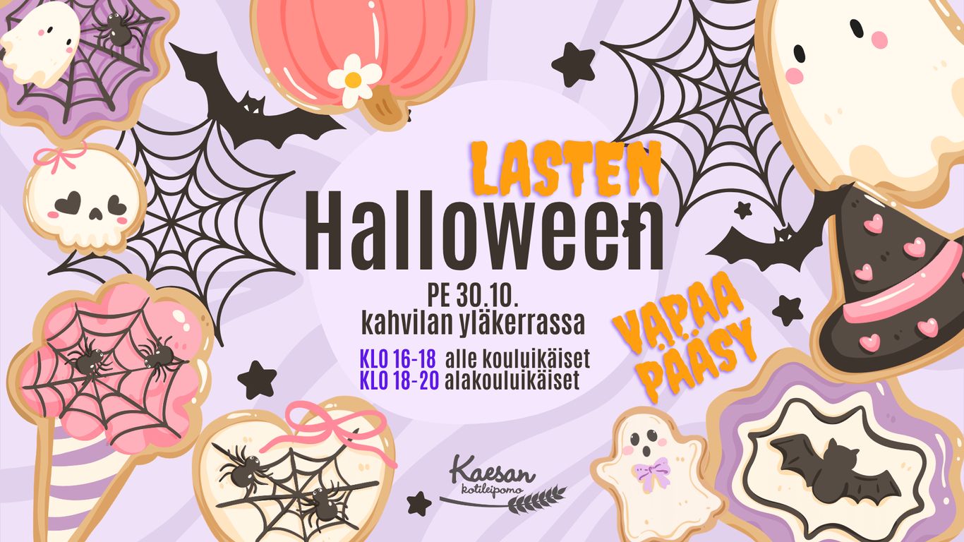 Lasten Halloween Kaesalla