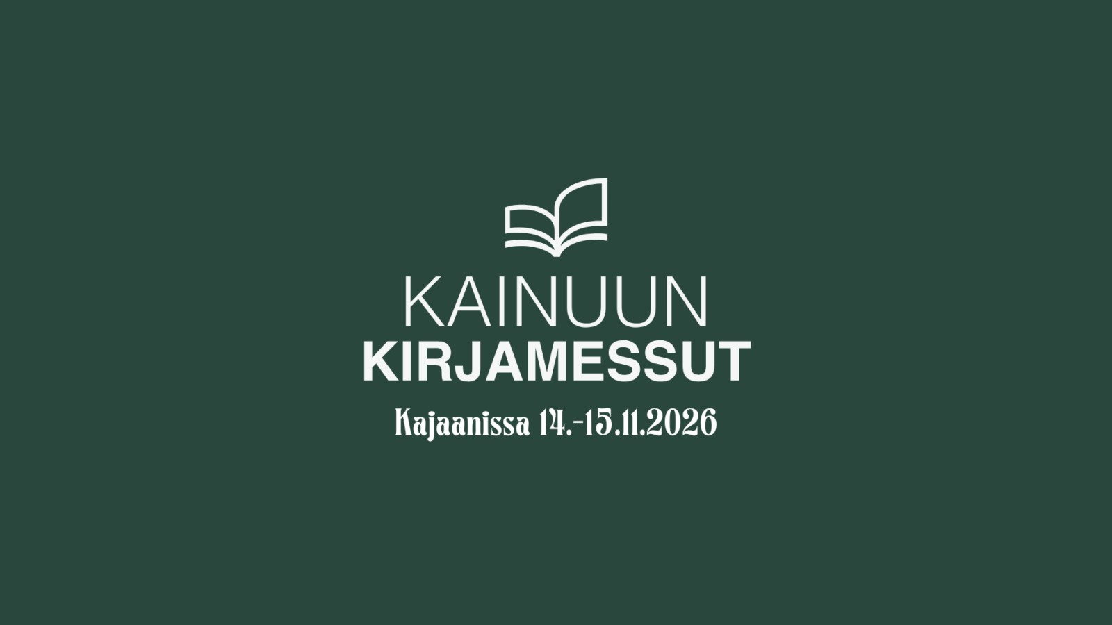 Kainuun Kirjamessut 14.-15.
